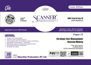Shuchita Solved Scanner Final Syllabus Paper Strategic Cost Management
