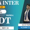 CA Inter Direct Taxation Video Lectures by CA CS Vijay Sarda