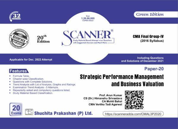 Shuchita Solved Strategic Performance Management Business Valuation