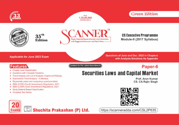 Shuchita Solved Scanner Securities Laws and Capital Market Arun Kumar
