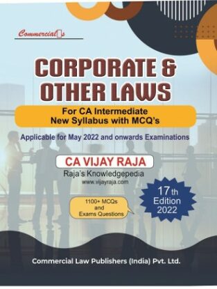 Commercial CA Inter Corporate and other Laws New By Vijay Raja