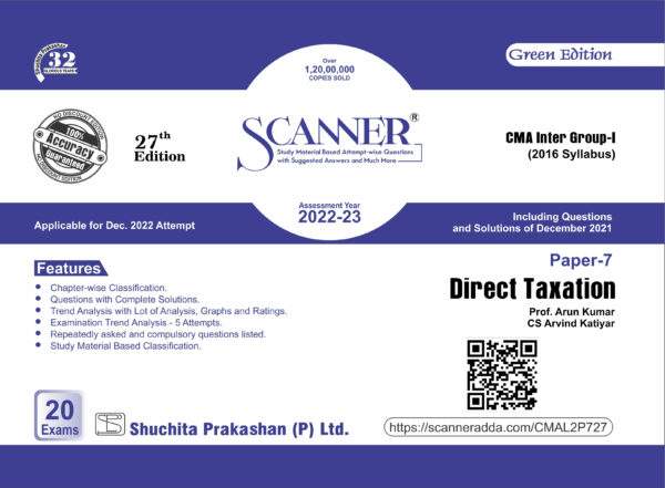 Solved Scanner Direct Taxation By Arun Kumar Shuchita Solved