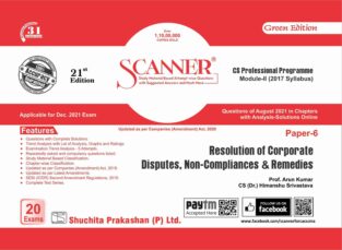 Scanner Resolution Corporate Disputes Non Compliances Remedies