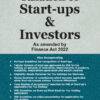Taxmann New Law Relating to Taxation of Start ups & Investors