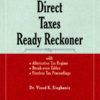 Direct Taxes Ready Reckoner Vinod K Singhania Edition 2022 Taxmann