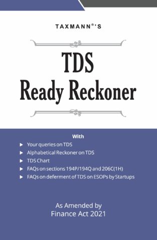 Taxmann TDS Ready Reckoner Edition April 2021 Makemydelivery