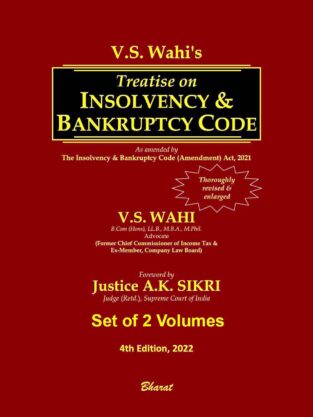 Bharat Treatise Insolvency Bankruptcy Code V S Wahi