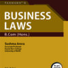 Taxmann Business Laws B Com Hons By Sushma Arora