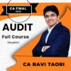 Video Lecture CA Final Audit Regular New Syllabus By CA Ravi Taori