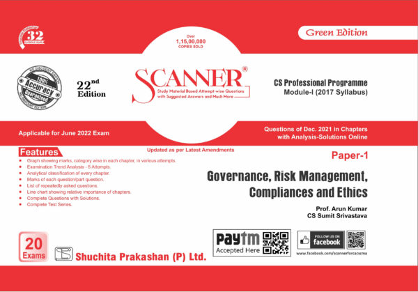Shuchita Scanner Governance Risk Management and Ethics Arun Kumar