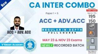 CA Inter Accounts and Advanced Accounts by Jai Chawla