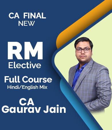 Video Lecture Elective Risk Management New Syllabus Gaurav Jain