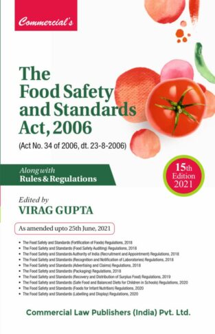 Commercial Law Publisher The Food Safety and Standards Virag Gupta