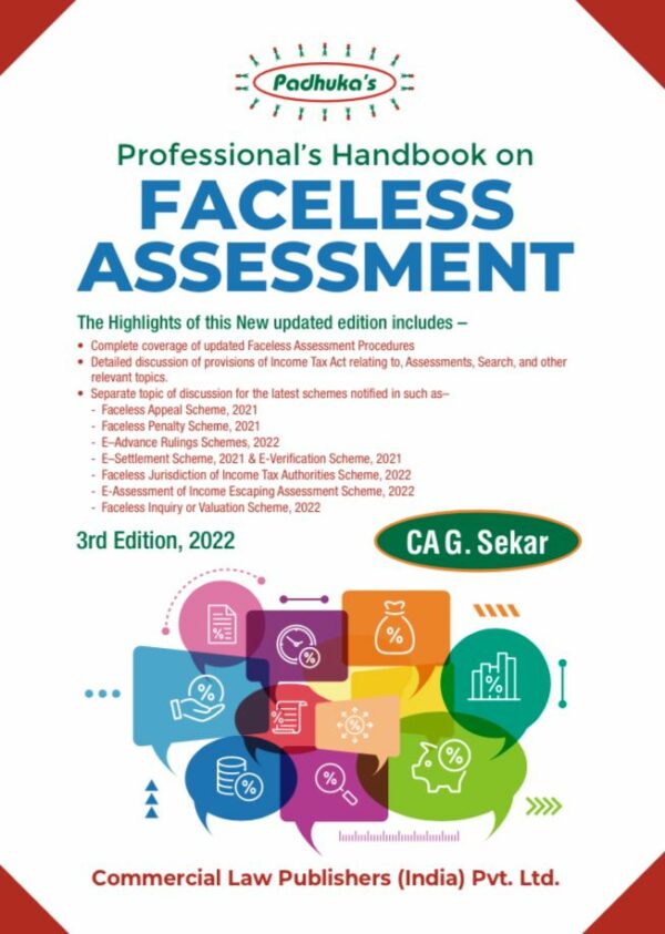 Padhuka Professional Handbook on Faceless Assessment CA G.Sekar