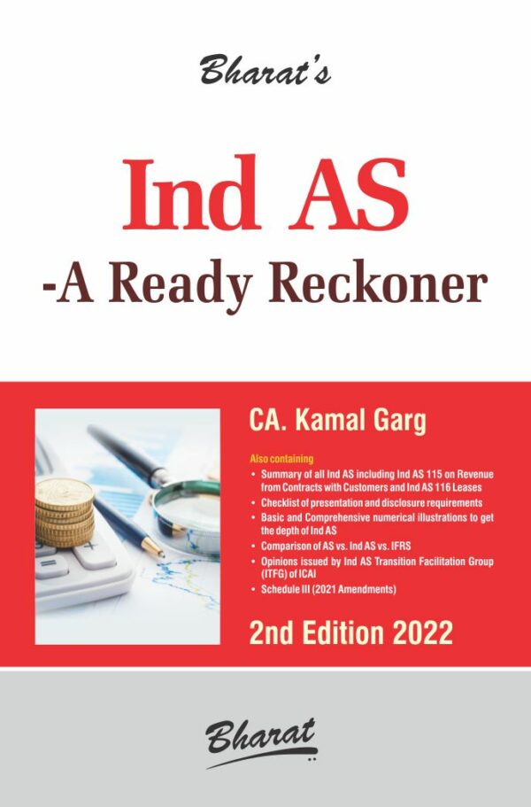 Bharat IND AS A Ready Reckoner By Kamal Garg Edition 2022