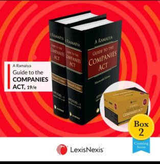 LexisNexis A Ramaiya Guide to the Companies Act By Ramaiya