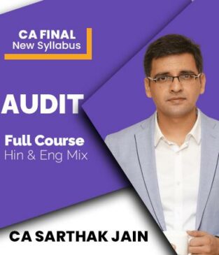 Video Lecture CA Final Audit Latest Batch New By CA Sarthak Jain