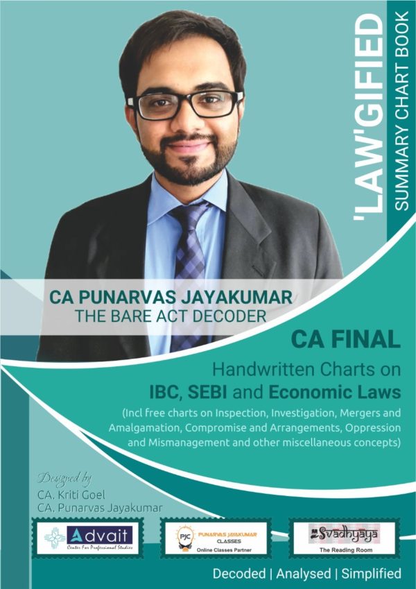 CA Final Corporate and Economic Laws Chart By CA Punarvas Jayakumar
