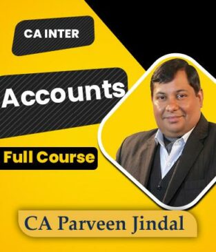 Video Lecture CA Inter Accounts New Syllabus By CA Parveen Jindal