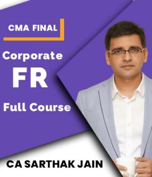 Video Lecture CMA Final Corporate Financial Reporting CA Sarthak Jain