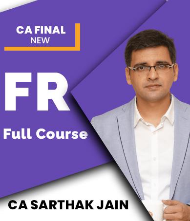 Video Lecture CA Final Financial Reporting (FR 21) Batch CA Sarthak Jain