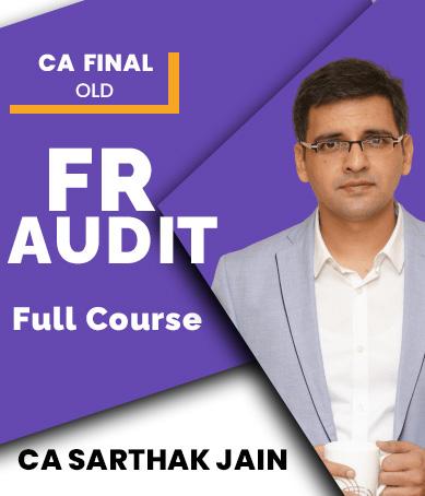 Video Lecture Combo CA Final FR and Audit Full Old By CA Sarthak Jain