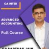 Video Lecture CA Inter Advanced Accounting New Syllabus Sarthak Jain