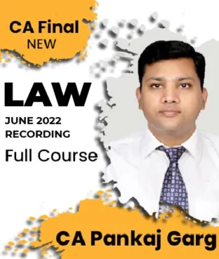 Video Lecture CA Final Law By CA Pankaj Garg May 2023