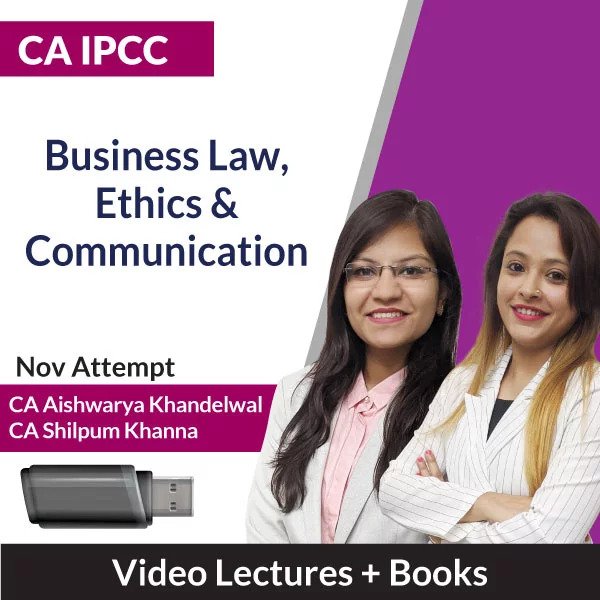 Video Lecture CA-IPCC Business Law, Ethics & Communication