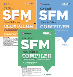 CA Final SFM Compiler New Syllabus By CA Mayank Kothari