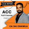 Jai Chawla Video Lecture CA Inter Advanced Accounts Regular Batch