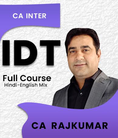 Video Lecture CA Inter  Indirect Taxation (Regular Batch) By CA Rajkumar