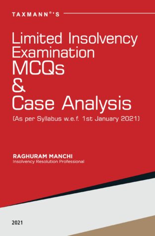 Taxmann Limited Insolvency Examination MCQs By Raghuram Manchi