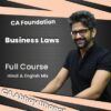 Video Lectures CA Foundation Business Laws By CA Abhay Bhanot