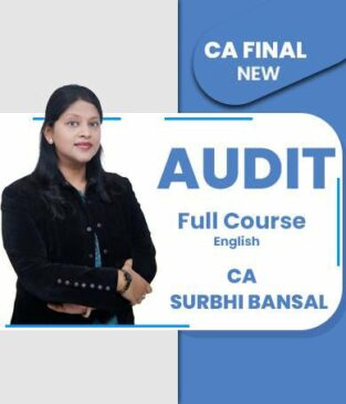Video Lecture CA Final Full Course Auditing ENGLISH By Surbhi Bansal