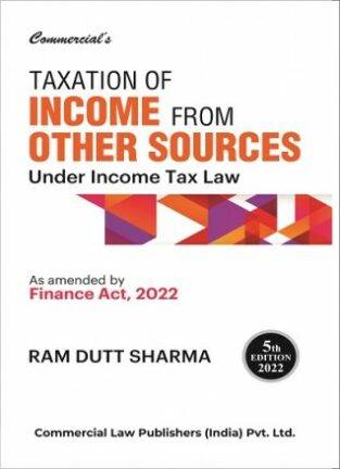 Commercial Taxation of Income from Other Sources Under Income Tax