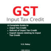 Taxmann GST Input Tax Credit By V S Datey Edition Jan 23