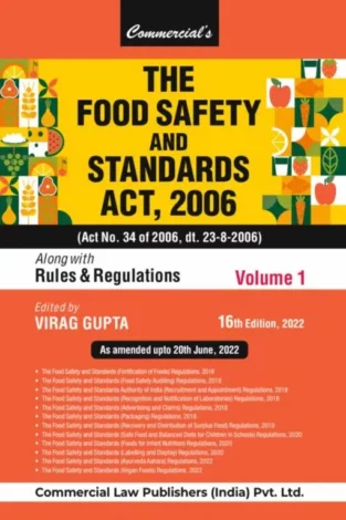 As amended upto 20th June, 2022 The Food Safety and Standards (Fortification of Foods) Regulations, 2018 The Food Safety and Standards (Food Safety Auditing) Regulations. 2018 The Food Safety and Standards Authority of India (Recruitment and Appointment) Regulations, 2018 The Food Safety and Standards (Recognition and Notification of Laboratories) Regulations. 2018 The Food Safety and Standards (Advertising and Claims) Regulations. 2018 The Food Safety and Standards (Packaging) Regulations, 2018 The Food Safety and Standards (Recovery and Distribution of Surplus Food) Regulations, 2019 The Food Safety and Standards (Safe Food and Balanced Diets for Children in Schools) Regulations. 2020 The Food Safety and Standards (Foods for Infant Nutrition) Regulations. 2020 The Food Safety and Standards (Labelling and Display) Regulations. 2020 The Food Safety and Standards (Ayurveda Aahara) Regulations. 2022 The Food Safety and Standards (Vegan Foods) Regulations. 2022