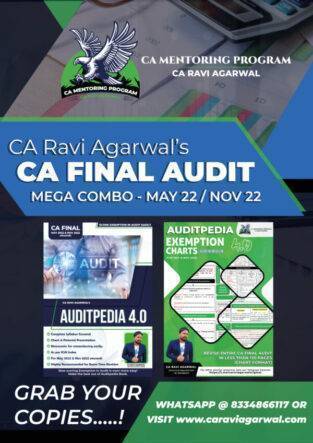 CA Final Audit PDF New Syllabus By CA Ravi Agarwal