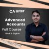 Video Lectures CA Inter Advanced Accounts By CA Nitin Goel