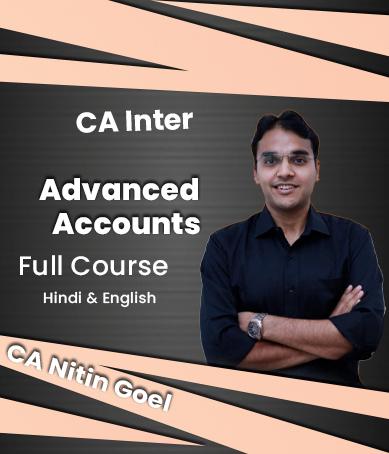 Video Lectures CA Inter Advanced Accounts By CA Nitin Goel