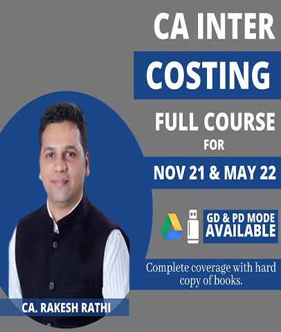 Video Lecture CA Inter Costing New Syllabus By CA Rakesh Rathi
