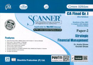 Solved Scanner CA Final Group-I Strategic Financial Management