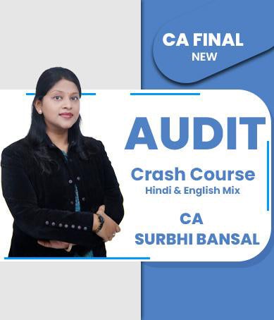 Video Lecture A Crash Course CA final Audit By Surbhi Bansal
