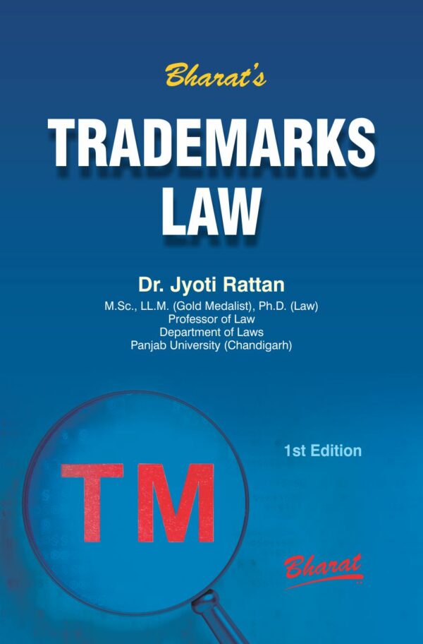 Bharat Trademarks Law By Jyoti Rattan Edition July 2021