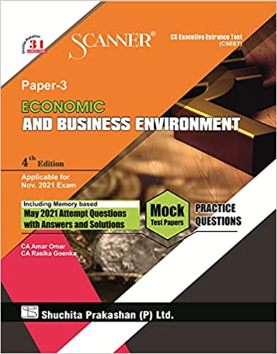 Shuchita Model Scanner CSEET Paper – 3 Economic and Business Environment