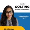 Video Lecture CA Inter Costing Practice Booster Pack By CA Kriti Goel