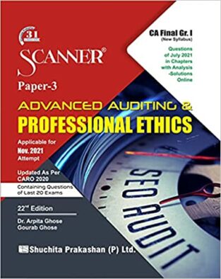 Shuchita Scanner CA Final Advanced Auditing Professional Ethics Regular