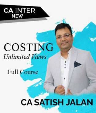 Video Lecture CA Inter Costing Full Course New By CA Satish Jalan