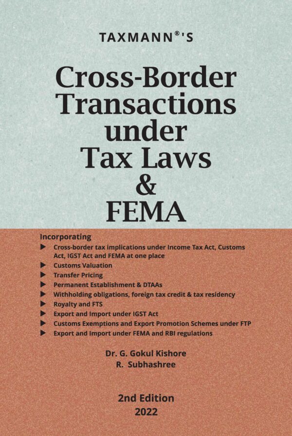 Taxmann Cross-Border Transactions FEMA By R Subhashree